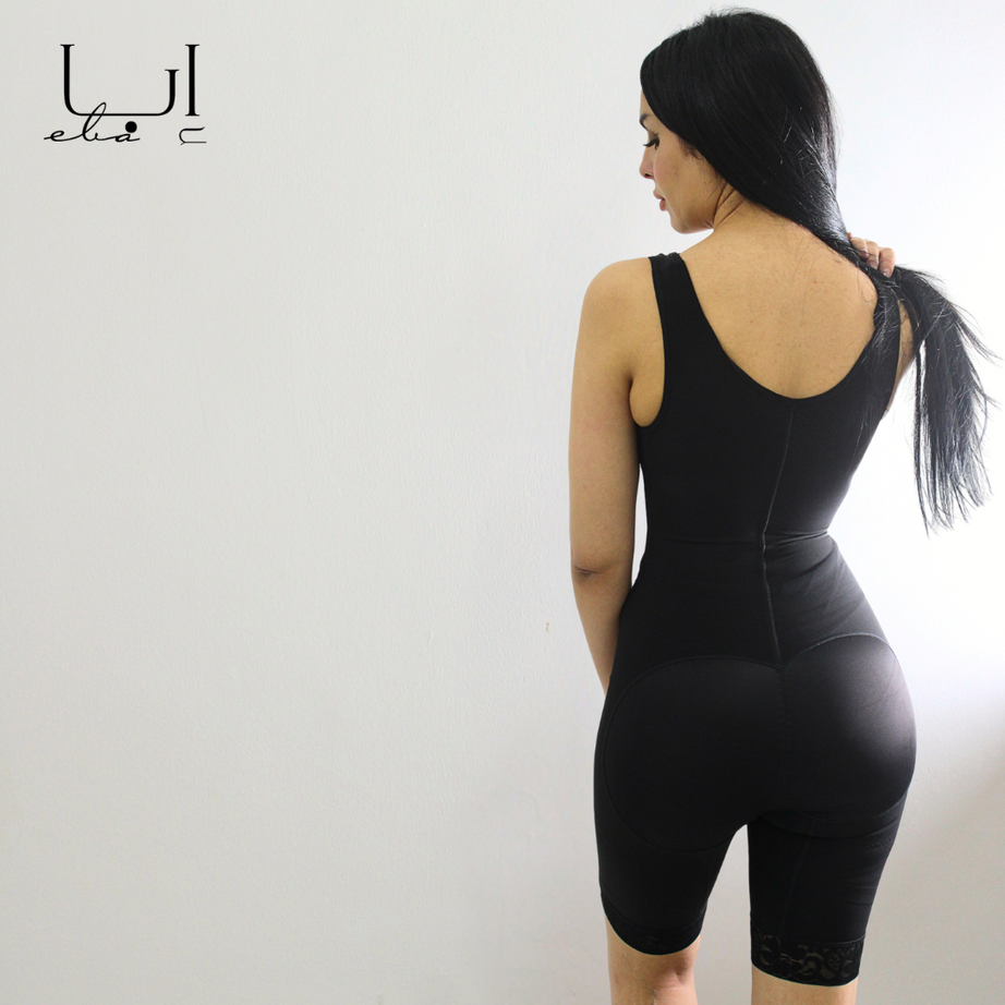 مشد شد الجسم ونحت الخصر مع مشابك أمامية