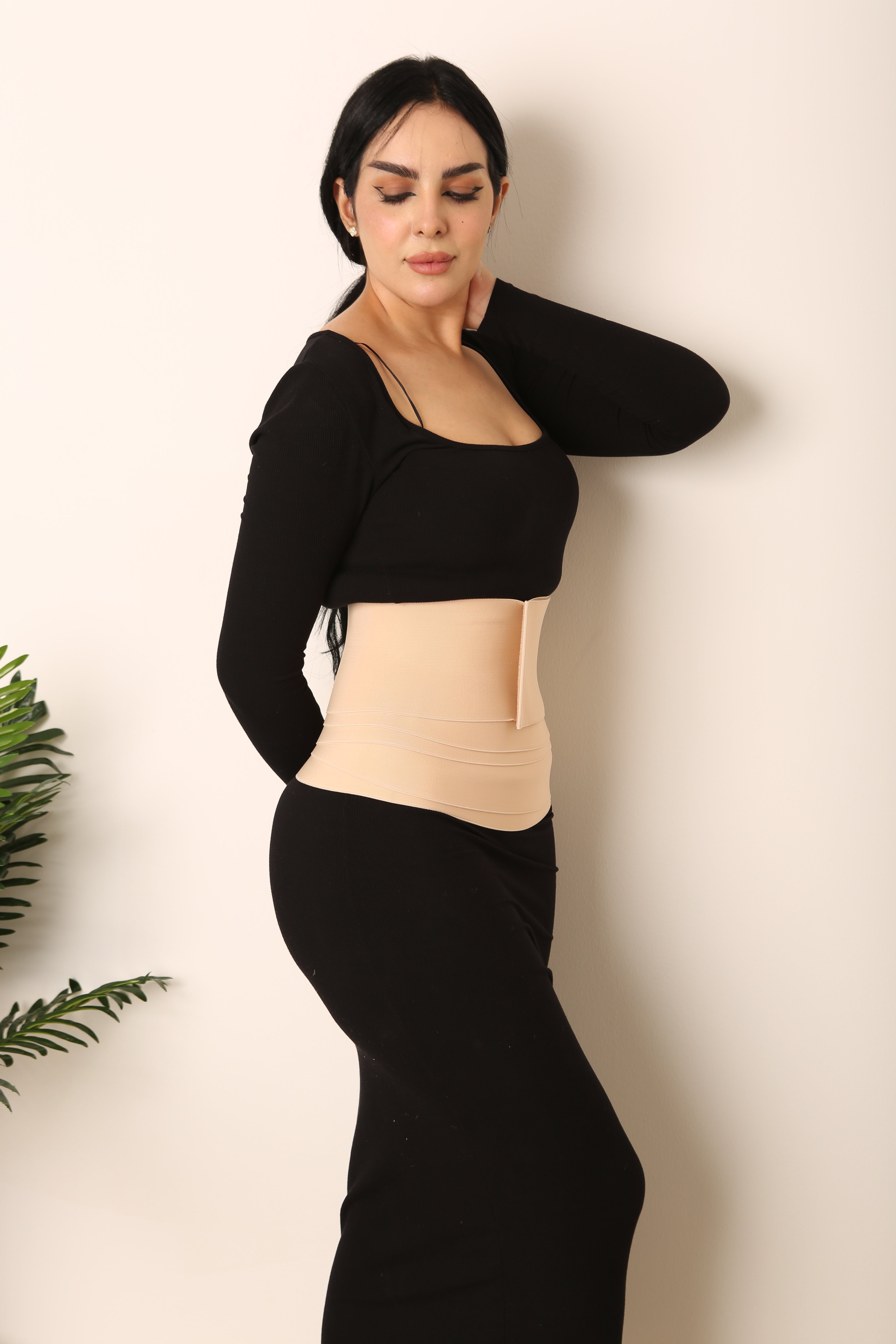 حزام لاتكس أصلي -دعم فائق و قوي بعد الولادة وللأوزان الممتلئة