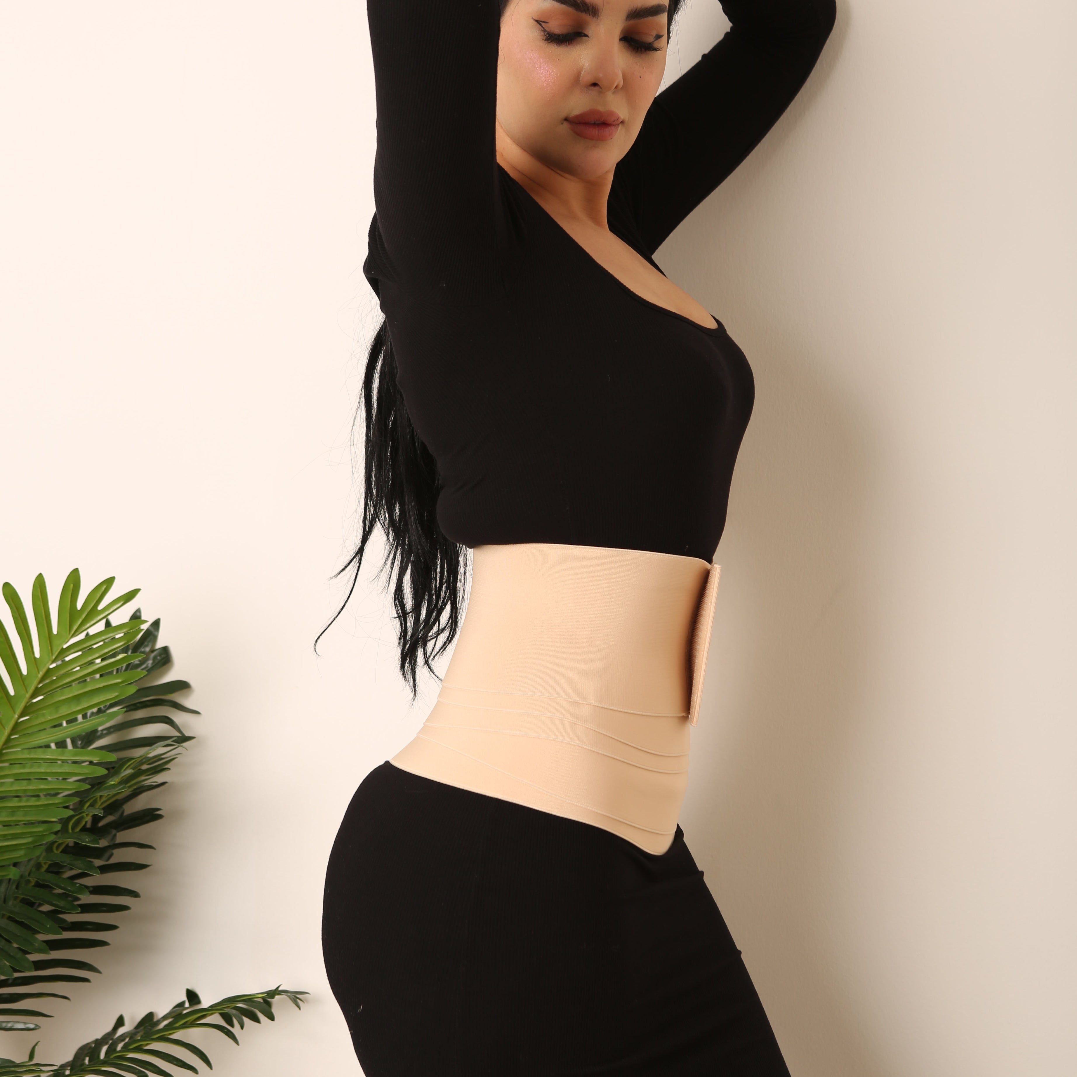 حزام لاتكس أصلي -دعم فائق و قوي بعد الولادة وللأوزان الممتلئة