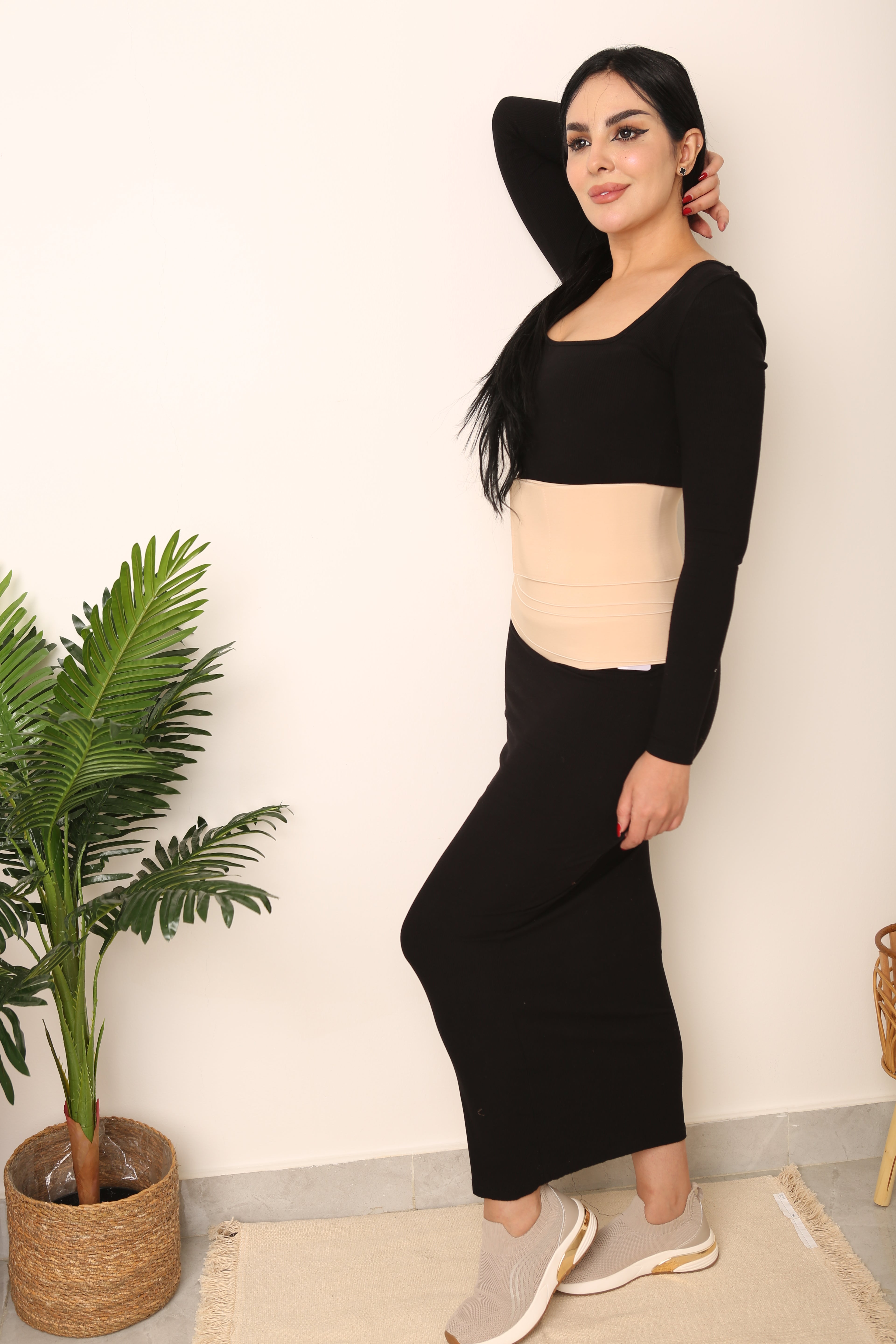 حزام لاتكس أصلي -دعم فائق و قوي بعد الولادة وللأوزان الممتلئة