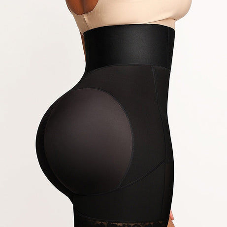 مشد فائق التحكم للبطن والأفخاذ مع طبقه لاتكس لشد وإبراز الخصر