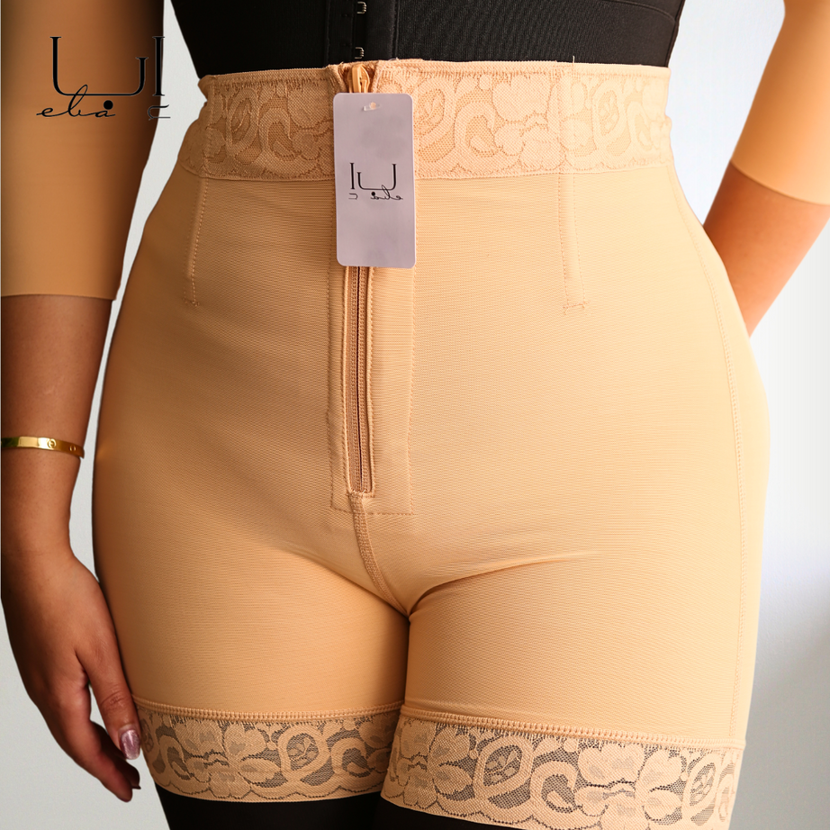 مشد بتحكم أمامي مع سحاب للمناسبات/ يومي والعمليات