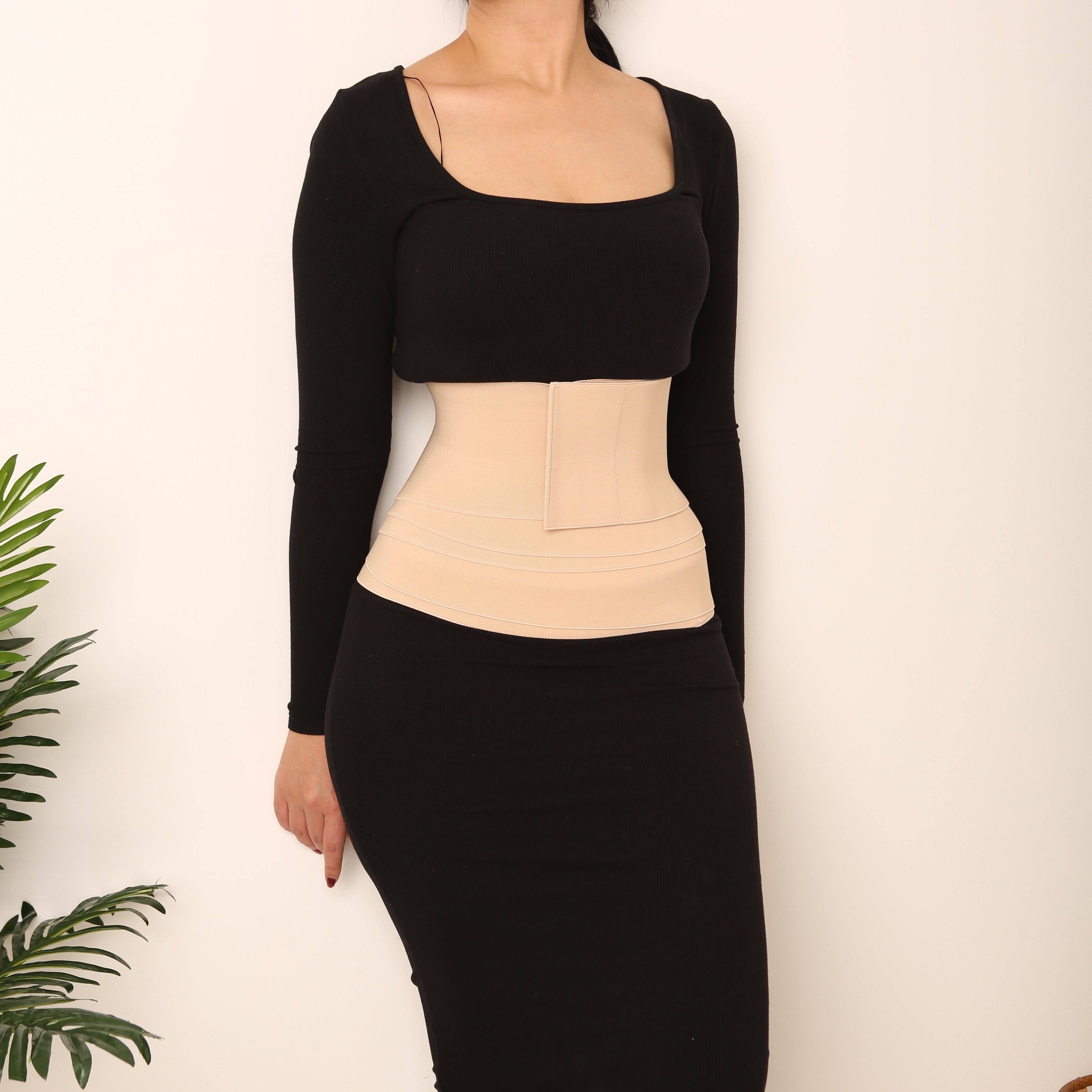 حزام لاتكس أصلي -دعم فائق و قوي بعد الولادة وللأوزان الممتلئة