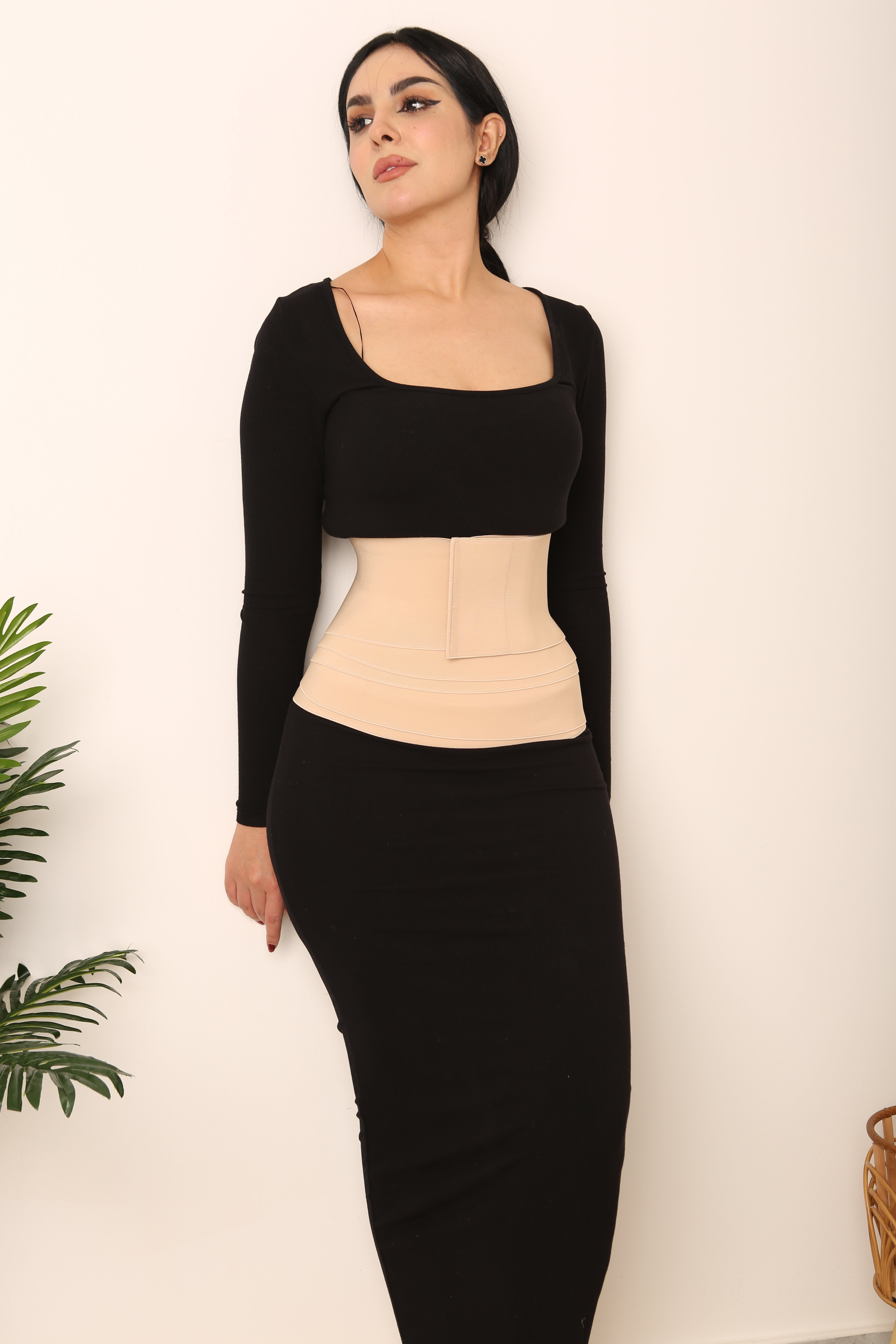 حزام لاتكس أصلي -دعم فائق و قوي بعد الولادة وللأوزان الممتلئة