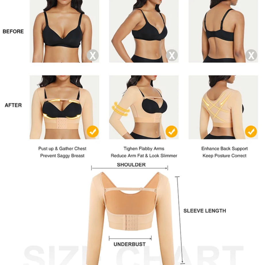 مشد إباء العلاجي لتنسيق الذراعين بدون أسلاك مزعجه